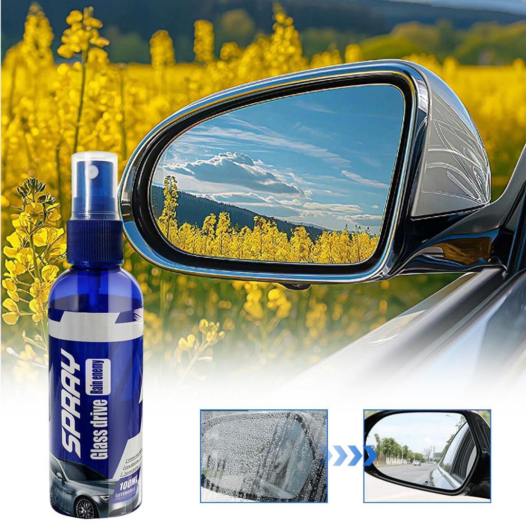 Hydrophobic Windshield Coating 100ml Glass Guard Car Sealant Hydro Shield Ceramic Coating Spray For Navigation Screens Increased