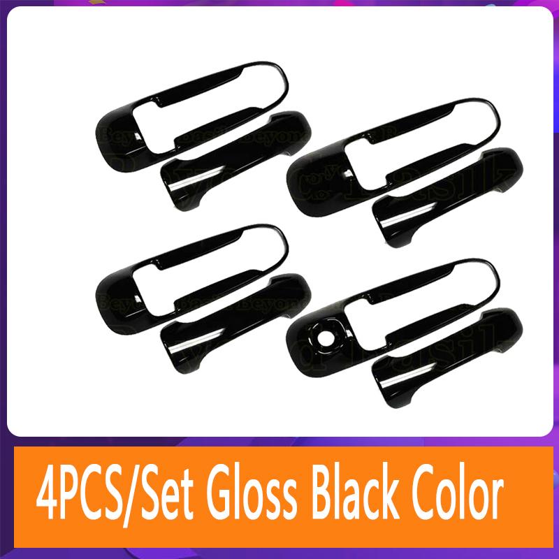 Car Door Handle Cover Trim For Jeep Grand Cherokee WJ 1999~2004 Door Handles Chromium Styling Set Exterior Parts Car