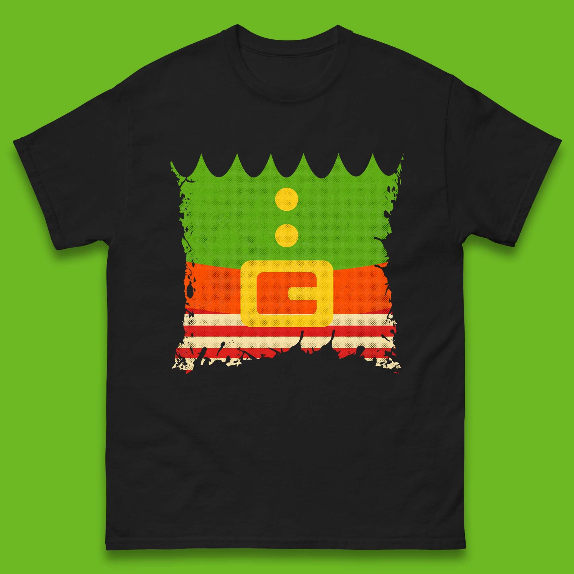 

Christmas Santa Claus Suit Mens T Shirt Womens Tops Tees L