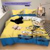 3Pcs Despicable Minions Bedding Sets For All Sizes New 3D Printed Bed Cover Comforter Duvet Cover Pillowcase Bedroom Decoration