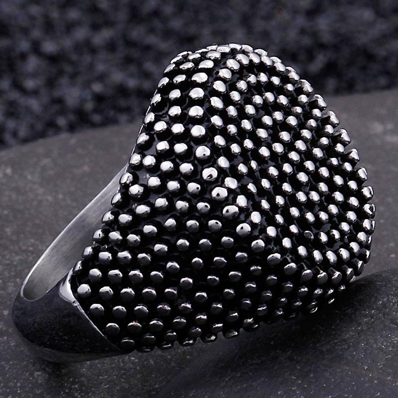 Vintage Wedding Rings For Man Women 316l Stainless Steel Male Ring Finger Jewelry Charm Party Birthday Gift Waterproof
