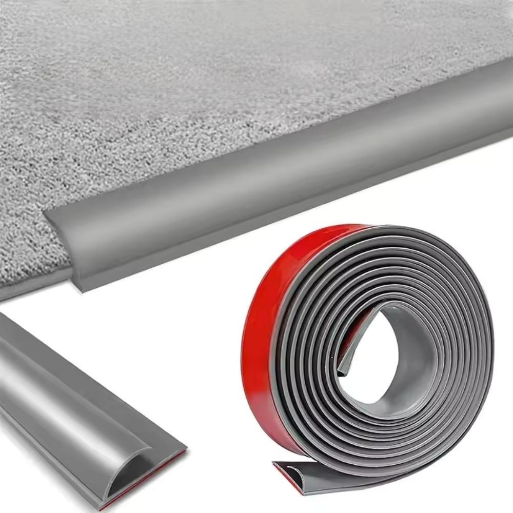 1PC 3meters/118.11in Transition Edge Strip, Carpet Edge Strip, Floor Edge Strip Rough Edged Floor Edging Strip, Easy To Install