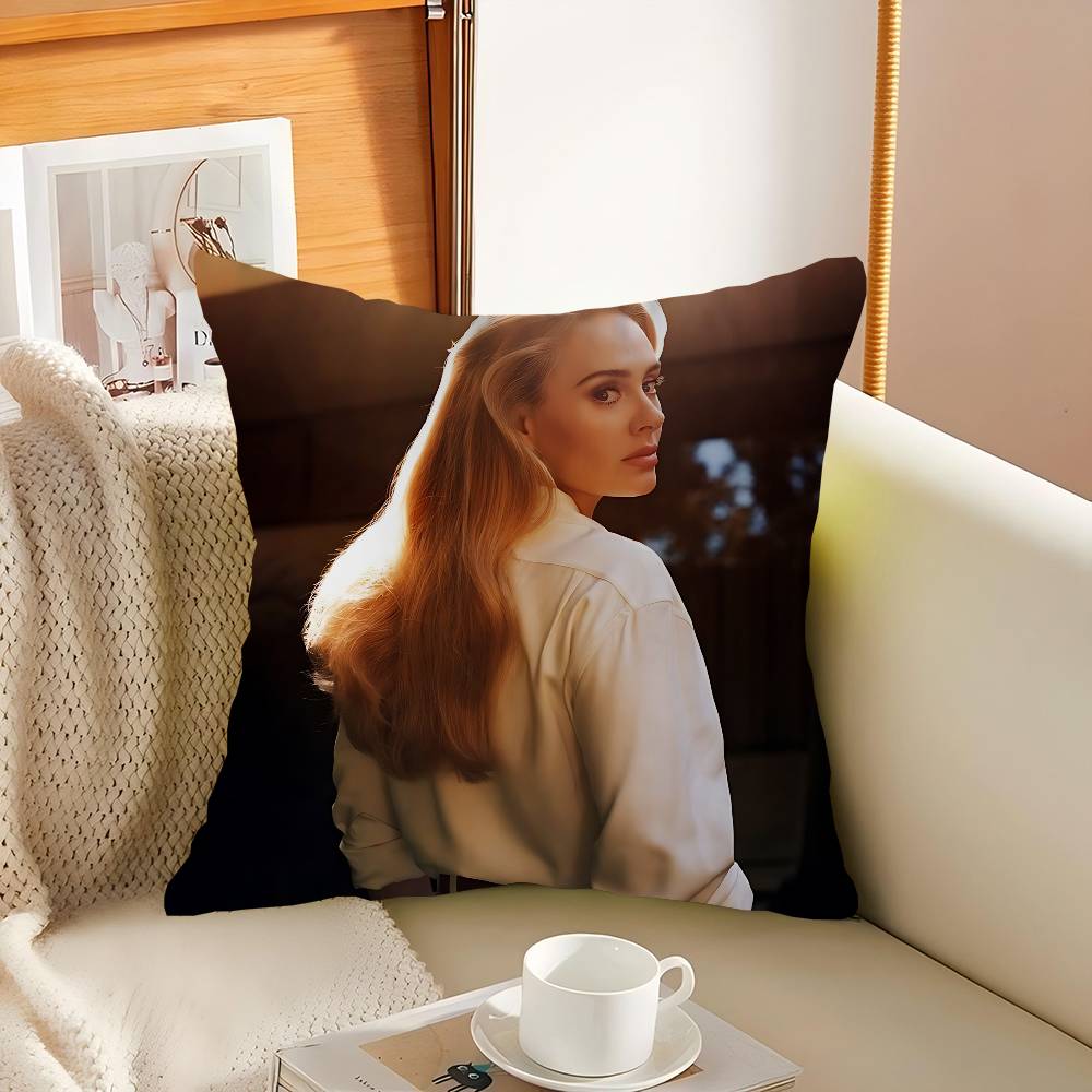 A-adele Pillow Gift Home Office Decoration Bedroom Sofa Car Cushion Cover Case 45x45