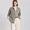 LILY Flannel Collared Shirt Jacket for Women