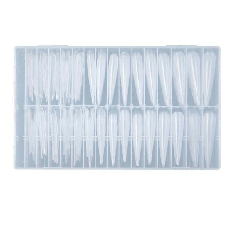 150pcs Butterfly Design Nail Molds with Multiple Sizes Ballet and Chinese Styles Artifical for Nail Artists and Salon
