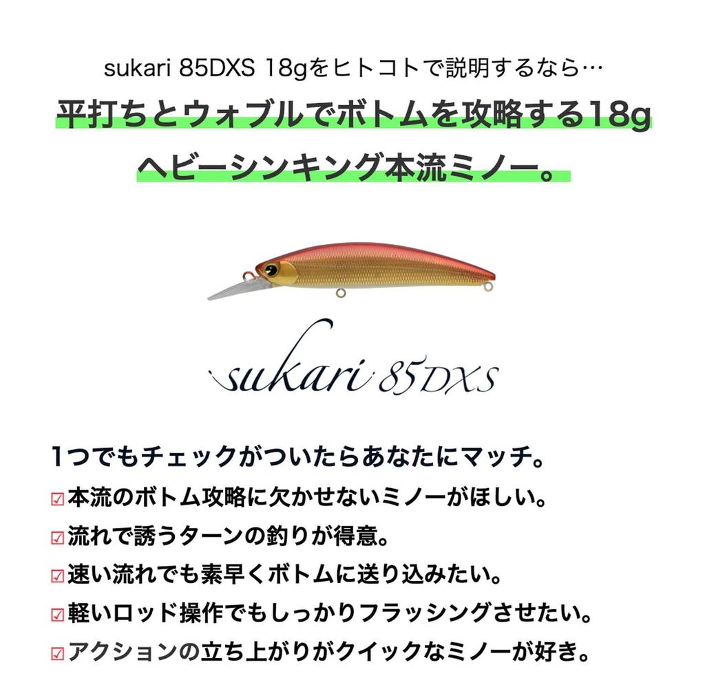 Ams Design Minnow Skari DXS 85mm 18g Titanium Black II 53710 Lure (ima) #S8518-014