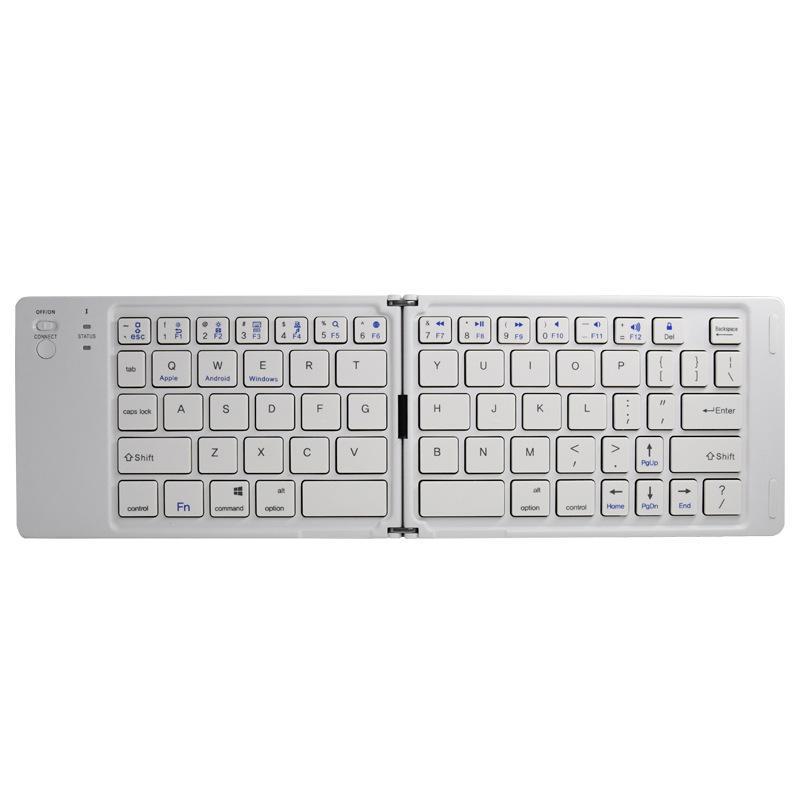 Portable Mini Folding Wireless Bluetooth Keyboard for Mobile, Tablet, and Computer