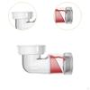 Visible Sink Drain Backflow Preventer Drainage Connector Easy Installation Drains Tube