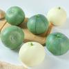 2Pcs Plastic Simulation Melon Ornament Foam Fake Fruit Fruit Model Artificial Melon  Wedding