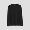 Men's Thermal Slim Fit Round Neck Long Sleeve Top - 2024 Autumn/Winter Collection