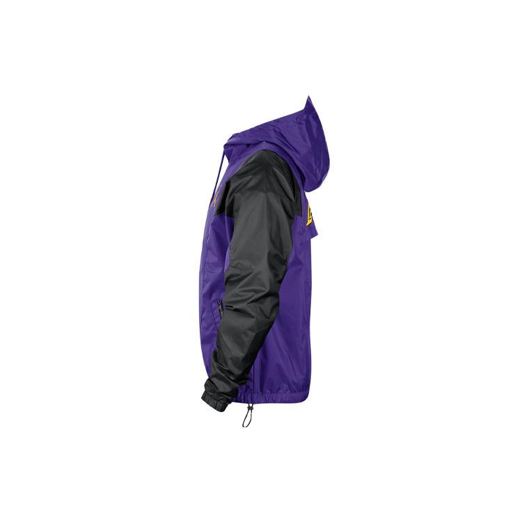 New Jordan LA LAKERS Jacket Men's Purple DR2447-504
