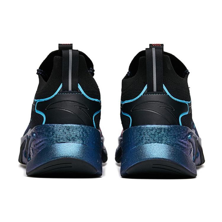 New ANTA Running Collection Running Shoes Men Low Top Ink Blue/Black 112145596-2