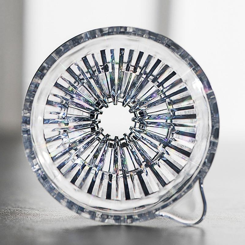 Plastikowy Dripper do Kawy Ręcznie Parzony Filtr do Kawy Kubek Pour Over Kawa Dzbanek do Dzielenia 2-4 Filiżanki Optymalna Ekstrakcja Smaku B