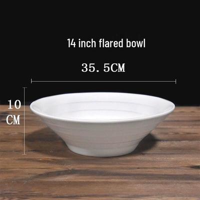 Bol de service polyvalent Zhi Shi 14 pouces (pack de 15)