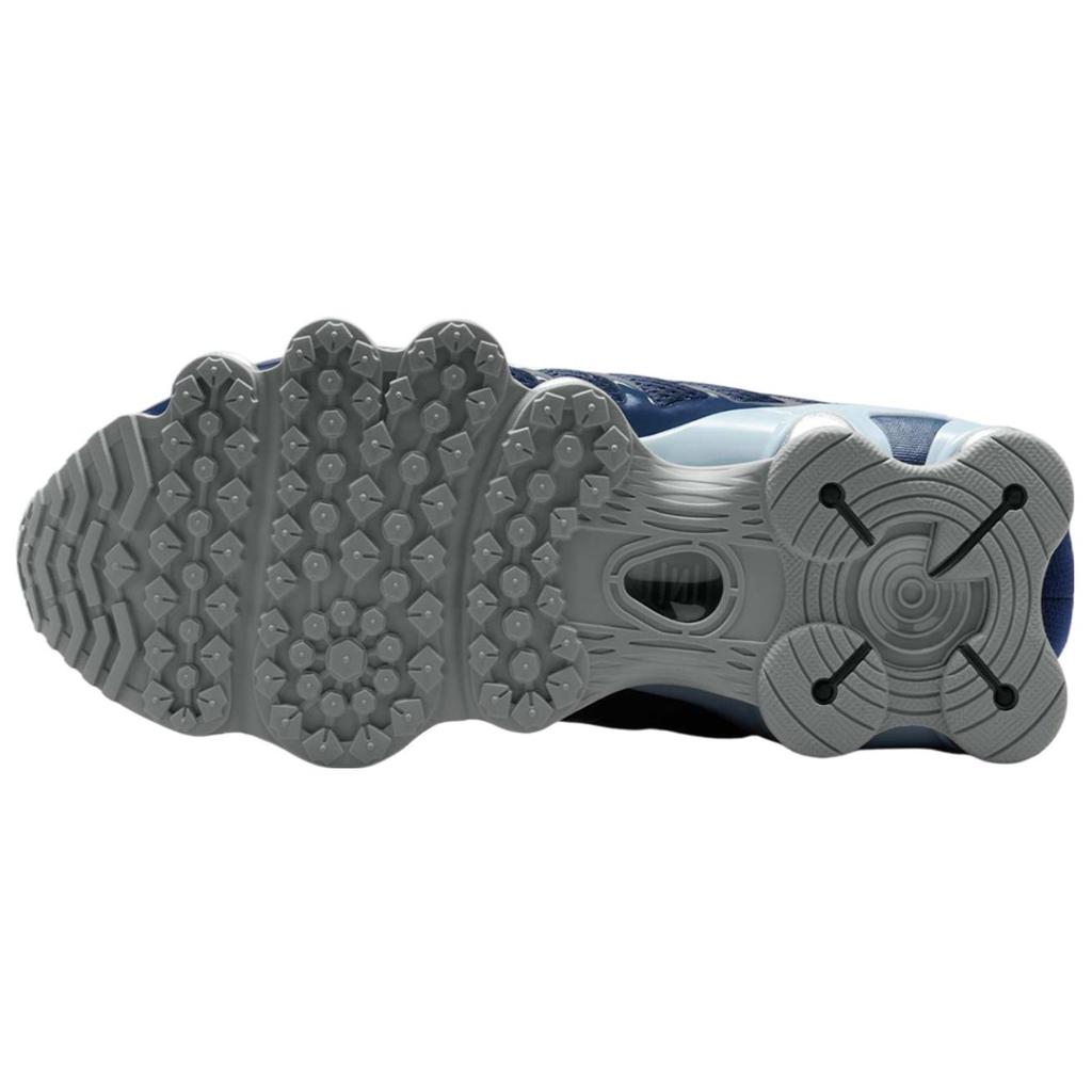 Nike Shox TL Women's Obsidian Light Armoury Blue Flat Silver Metallic Platinum Retro Mechanical Cushioning Running Sneakers IH4481-400