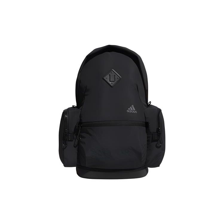 Adidas Outdoor Casual Sports Large Capacity Polyester Backpack Women Backpack Black HI3557 Black