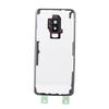 Phone Back Case For Samsung Galaxy S9 plus G695 Model Transparent Phone Battery Cover(Red)