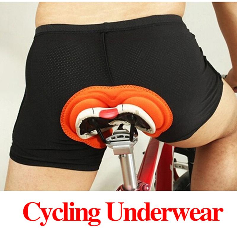 Men Women 3D Padded Cycling Underwear Comfortable Riding Bike Sport Underwear Unisex Black Cycling Shorts Bike Short Pants