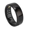 Smart Ring Health Tracker Aluminum Alloy 5ATM Rainproof Wearable Smart Ring with APP Charging Case F