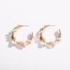 Trendy Korean-Japanese Style Pearl Stud & Dangle Earrings for Women - Street Style and Simple Elegance