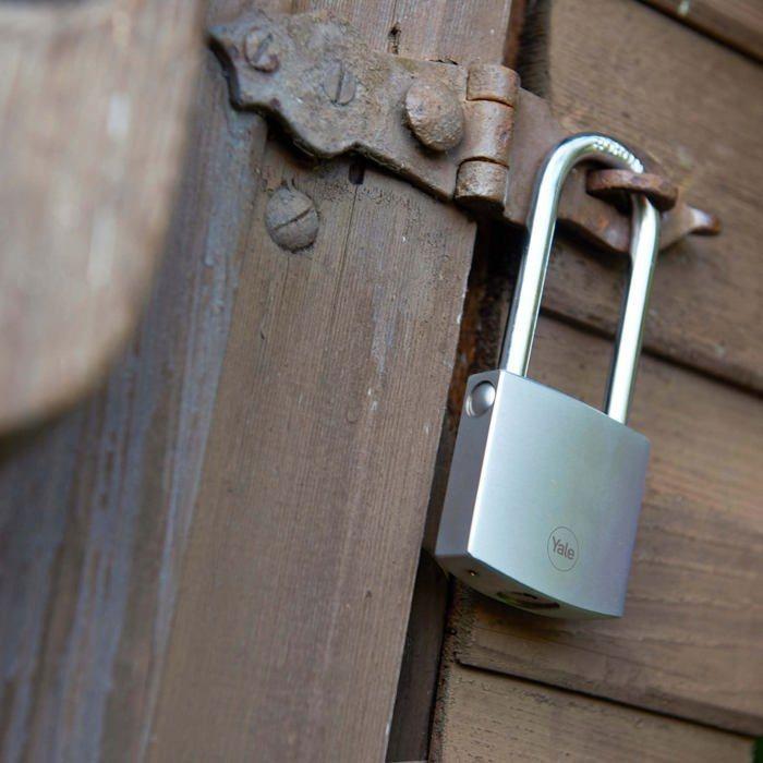 Cadenas - YALE - Y120B/50/163/1 - Sécurité maximale - Double verrouillage - Bague en Boron