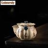 HOYIHM 111ml Dunhuang Apsaras Teapot Vintage Tea Infuser Pot Tea Maker Kettle With Ball Hole Chinese Tea Chinese Tea Set Gifts