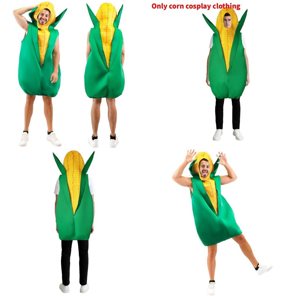 Halloween Maiskolben Charakter Kostüm Aus Polyesterstoff Für Cosplay Und Themenveranstaltungen