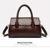 Urban Simple Style Women's Crossbody Bag Handbag Shoulder Bags Retro Large Capacity Soft PU Leather Tote Bag for Daily Use