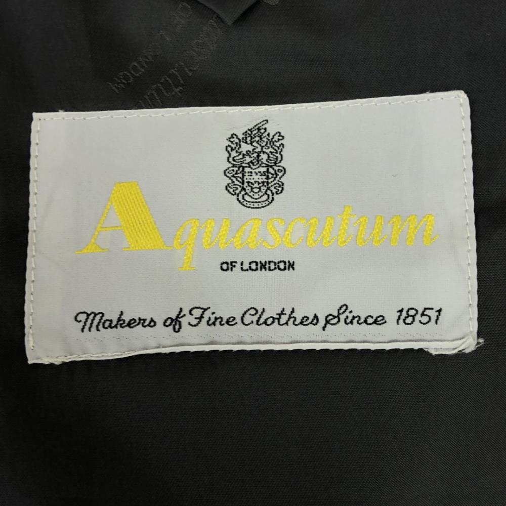 Aquascutum Wyprodukowano w Japonii 100% wełna, stara marynarka szyta na miarę Side Benz Męska Używana