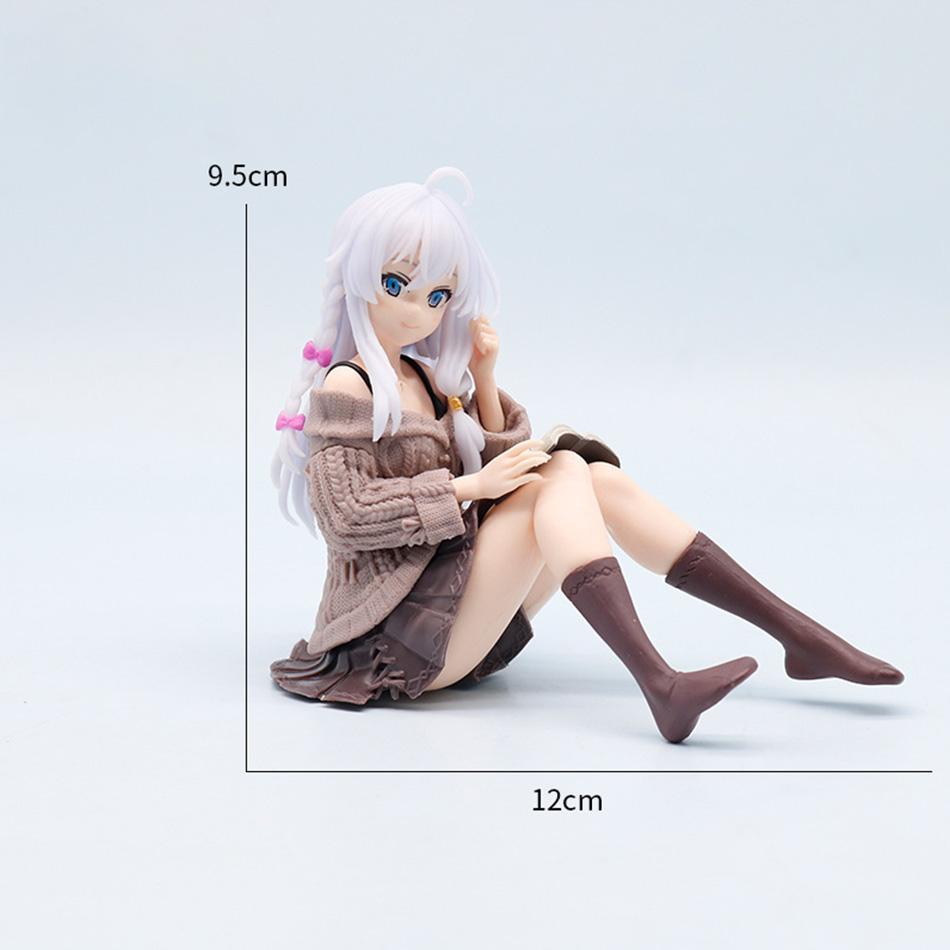 10см Блукаюча Відьма Аніме Колекція Фігурок Іграшки Подорож Елайни Фігурка Екшн ПВХ Модель Лялька Подарунок