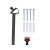 Garden Hose Reel Auto Rewind Retractable Any Length Lock Water Hose Reel with Sprayer for Washing Car Cleaning 10m / 32.8ft