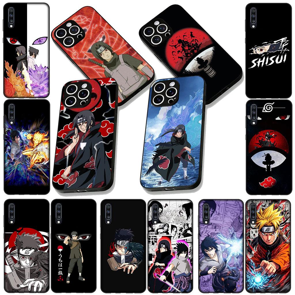 Cover for Samsung Galaxy S25 S24 S23 FE Plus Ultra S7 Edge A16 A15 5G s25+ Coque Phone Case Narutos Sasuke Uchiha Shisui Itachi