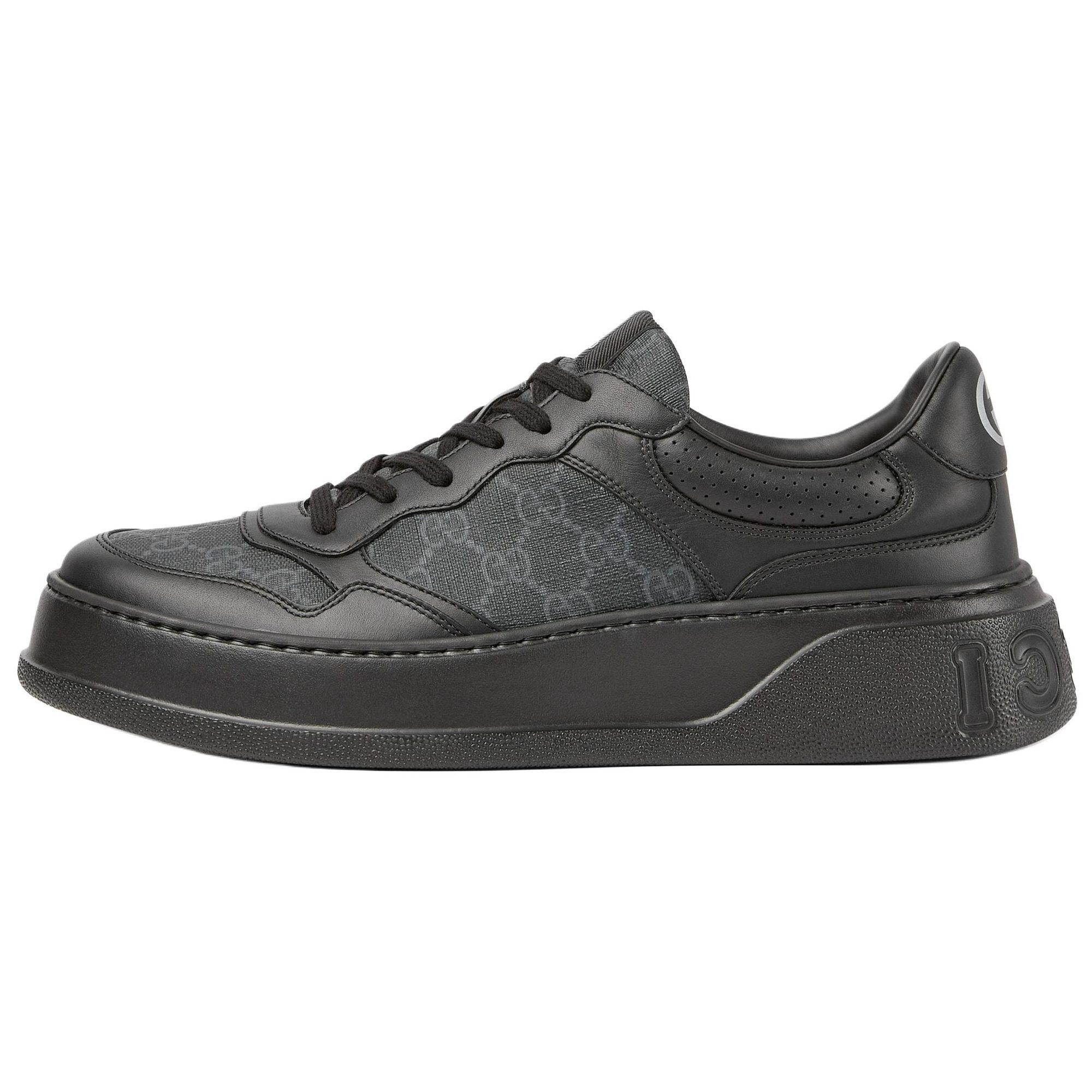 GUCCI Double G Leather Low top
