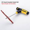 Kit di strumenti di riparazione per pneumatici sottovuoto per auto Striscia di riparazione per pneumatici per foratura bici automatica Strumento di riparazione rapida per colla Kit di riparazione per pneumatici a vuoto