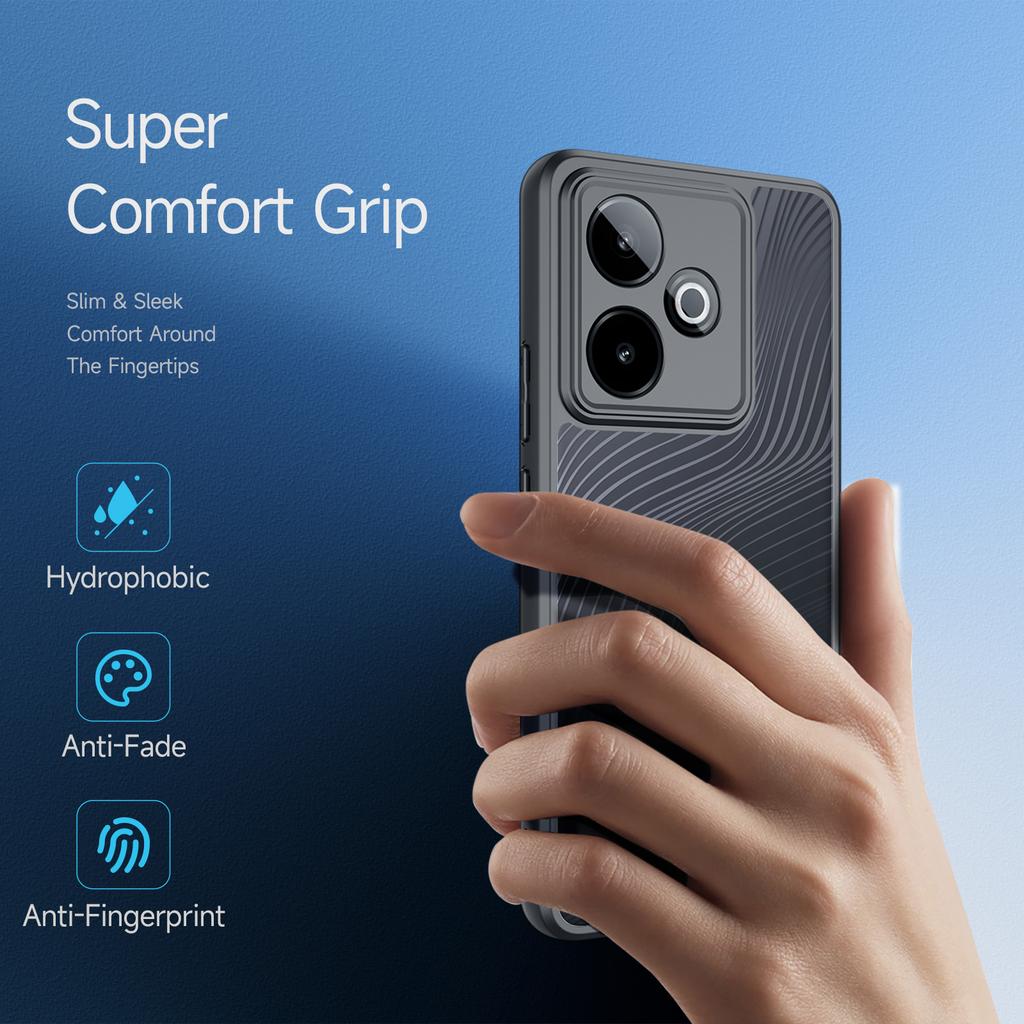 Pro Realme GT 7 5G/GT 7T 5G Pouzdro DUX DUCIS Série Aimo TPU+PC Matný Nárazuvzdorný Kryt na Telefon (Certifikace REACH)