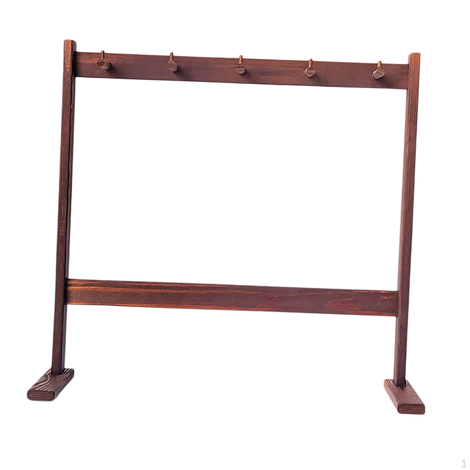 

Chime Stand Display Rack Desk Home Decor Simple Holder Gong for Studios Living Room Gift L