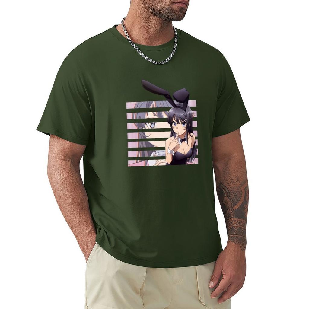 Mai Sakurajima lewd T-Shirt shirts graphic tees blue archive shirts graphic customs design your own black t-shirts for men