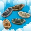 Jouets de bain pour bébé, 5 pièces, bateaux en plastique empilables, jouet compagnon de bain, jouets interactifs, bateau flottant, jouets de baignoire, jouet de piscine d'été pour enfants