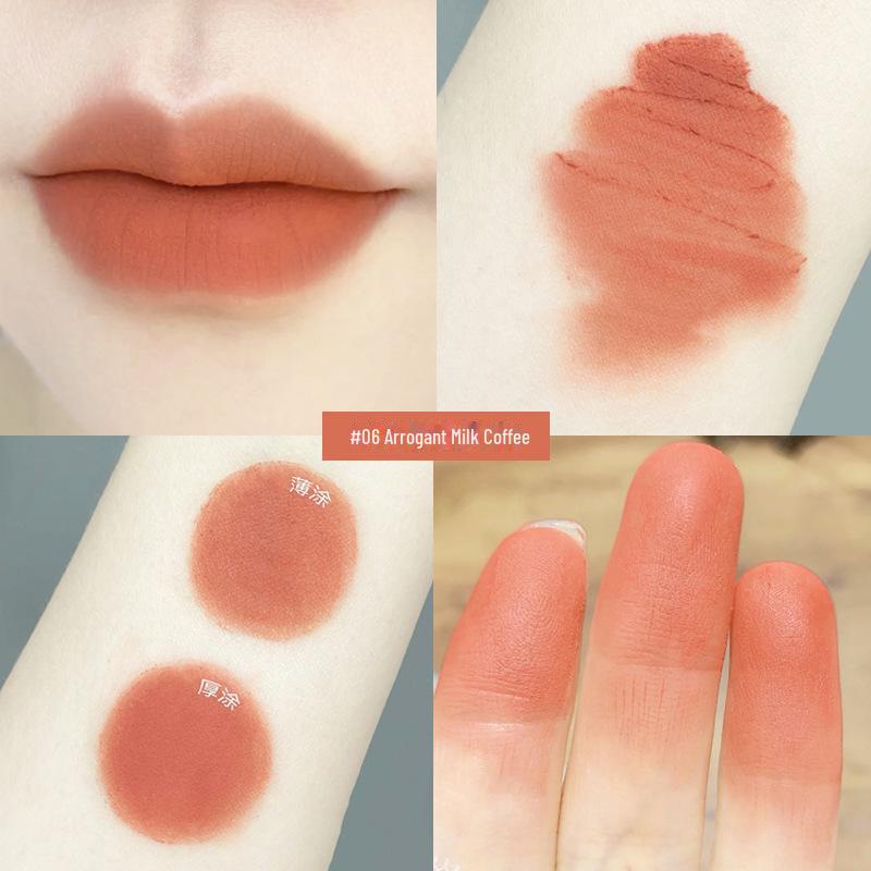 Douyin Cross-Border Matte Velvet Lip Glaze - Langvarig, ikke-fading og rimelig leppestift for kvinner.