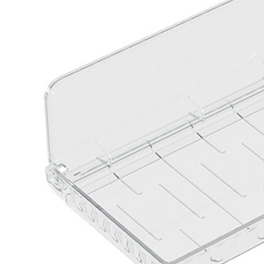 Wall Mounted Folding Shelf Transparent Punch Free Large Capacity Strong Foldable Floating Wall