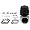 A28G-Black 60MM Vband Flange Wastegate External Turbo For BMW Subaru Honda Universal Cars
