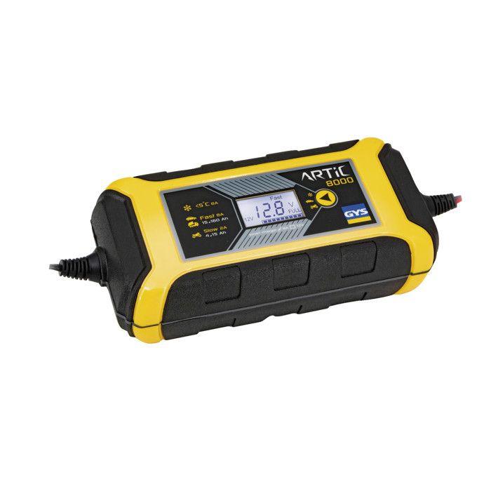 Chargeur de batterie - gys - artic 8000 - 12 v - 8 a - universel