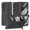 Phone Case For Samsung Galaxy Z Fold 7 6 5 4 Hinged Protection Cover Shockproof PC + Screen Tempered Glass Film With Pen Slot and Stylus New