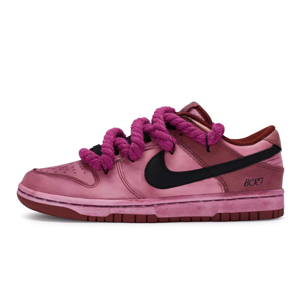 Nike Dunk Skateboard Shoes Men's Low Top Black DD1391-602(Team80-S-BOX)