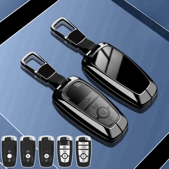 Zinc Alloy TPU Car Key Fob Case Cover Bag For Lincoln Aviator Corsair Nautilus