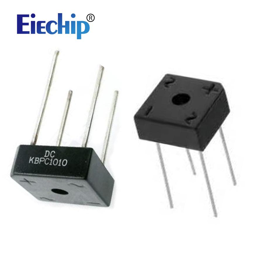 

5 шт./лот KBPC1010 10A 1000 В диодный мостовой выпрямитель