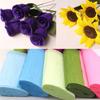 Fashion Wedding Party Decoration Packing Gifts Origami Crinkled Roll Wrapping Supplies Crepe Paper