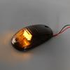 5Pcs 12LED Black Smoked Lens Cab Roof Top Marker Running Light For Truck SUV