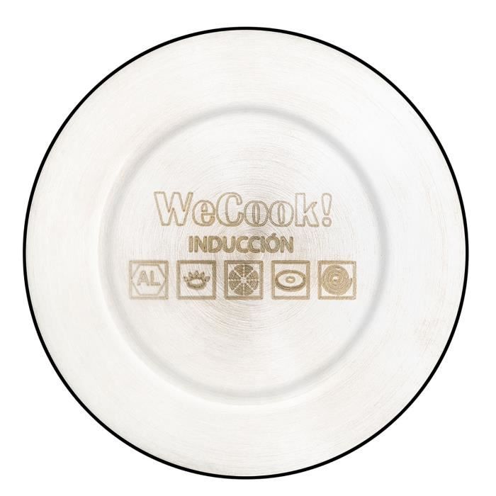 Cafetière expresso italienne induction, aluminium 9 tasses de café, vitrocérame wecook luccia noir 50324