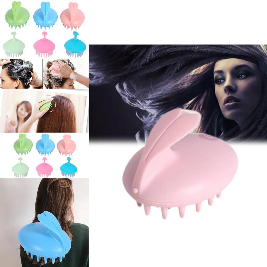 High-quality Plastic Massage Hair Brush With Pp Eva Material For Relaxing Scalp